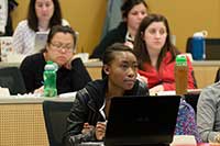 students in a classroom