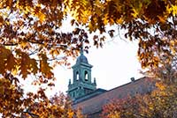 campus in the fall